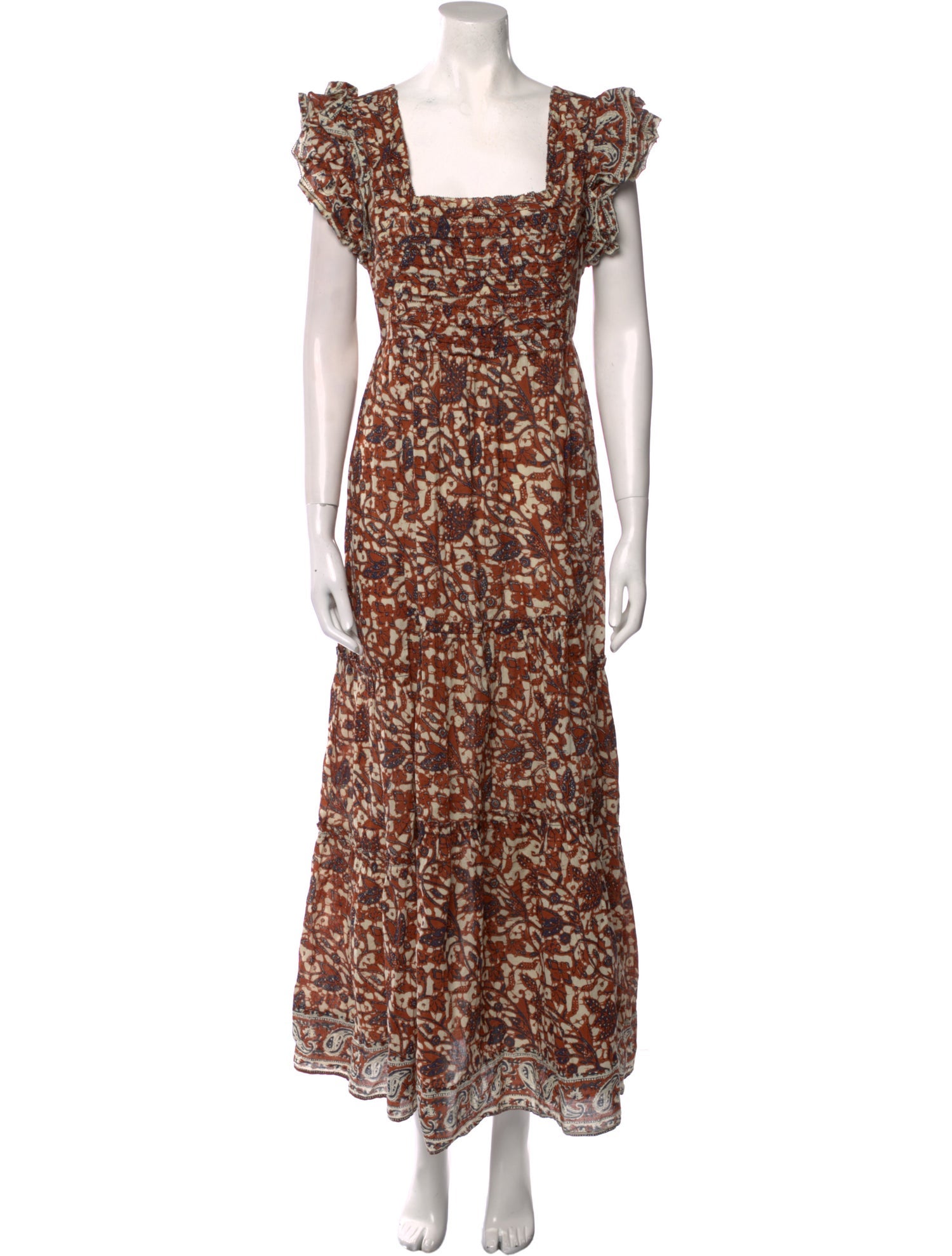 Love the Label Floral Print Long Dress
