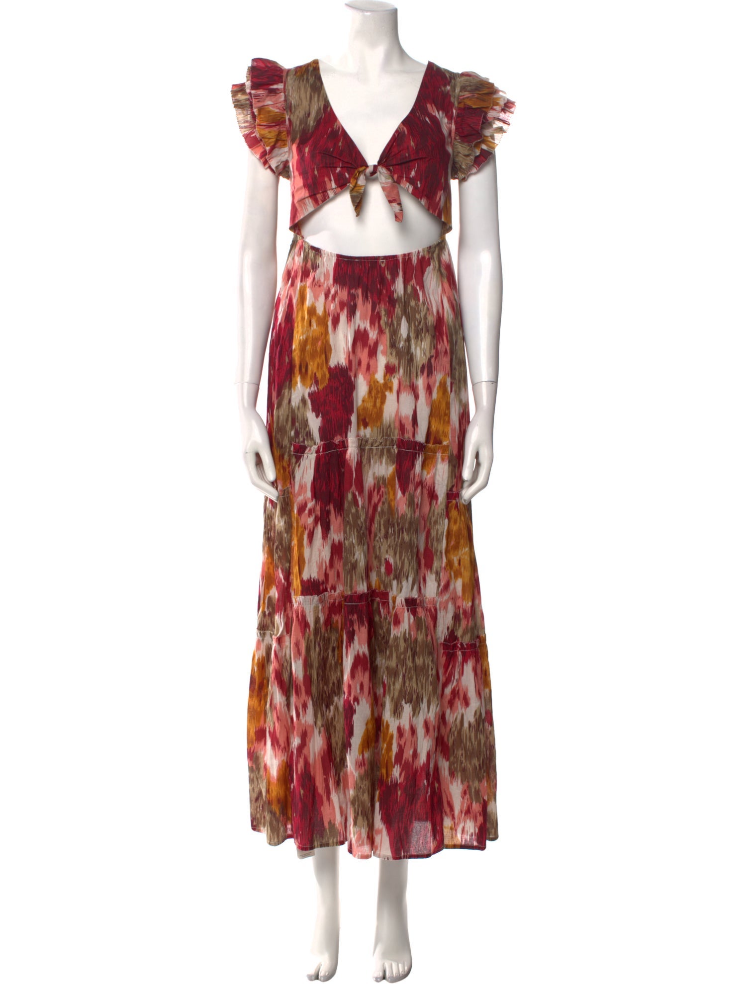 Love the Label Printed Long Dress