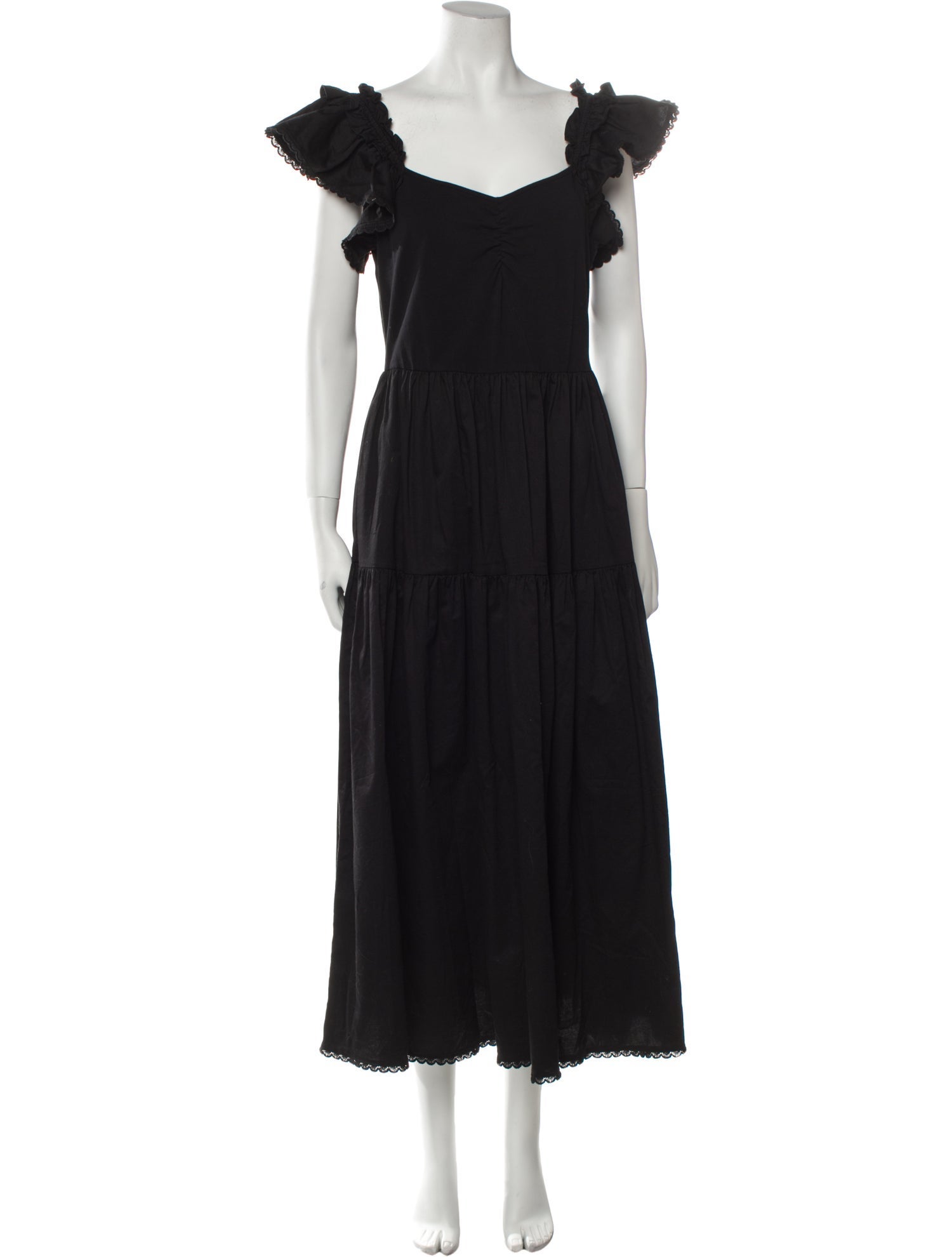 Love the Label Square Neckline Long Dress w/ Tags