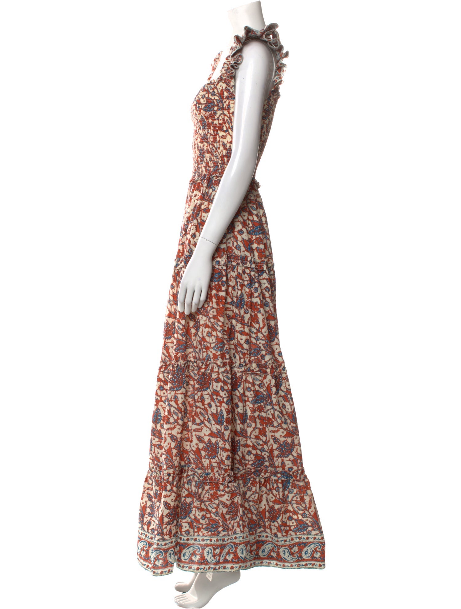 Love the Label Floral Print Long Dress