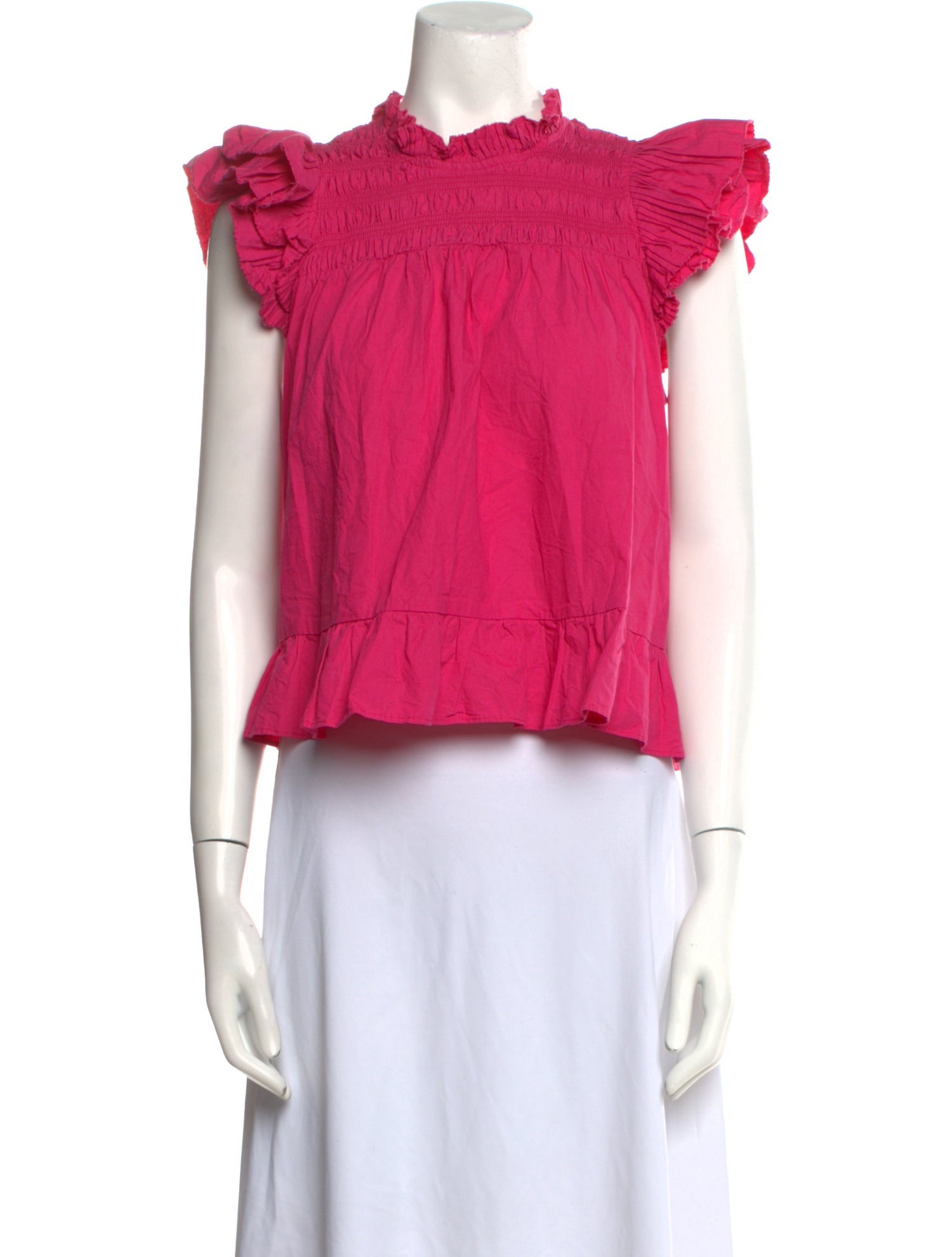 Love the Label Mock Neck Short Sleeve Crop Top