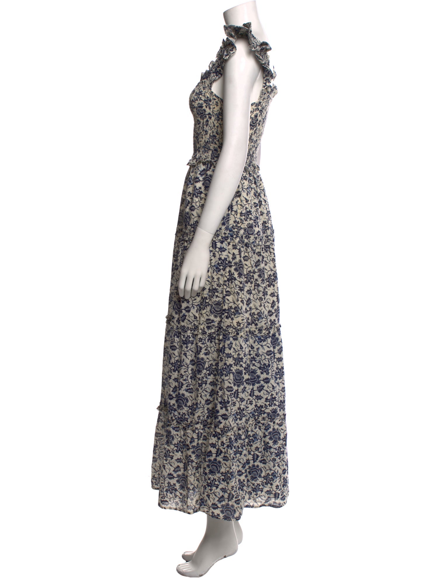 Love the Label Floral Print Long Dress