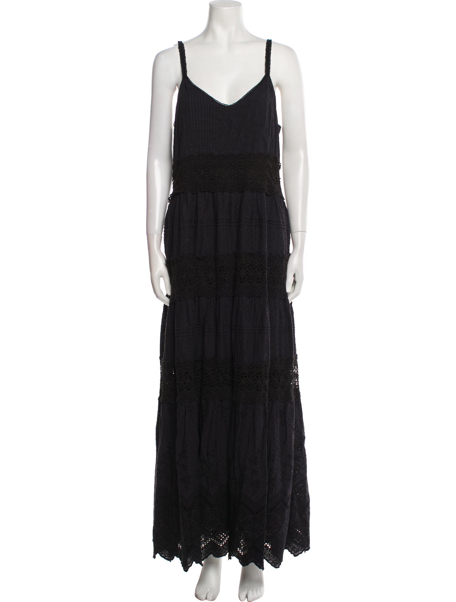 Love the Label V-Neck Long Dress w/ Tags