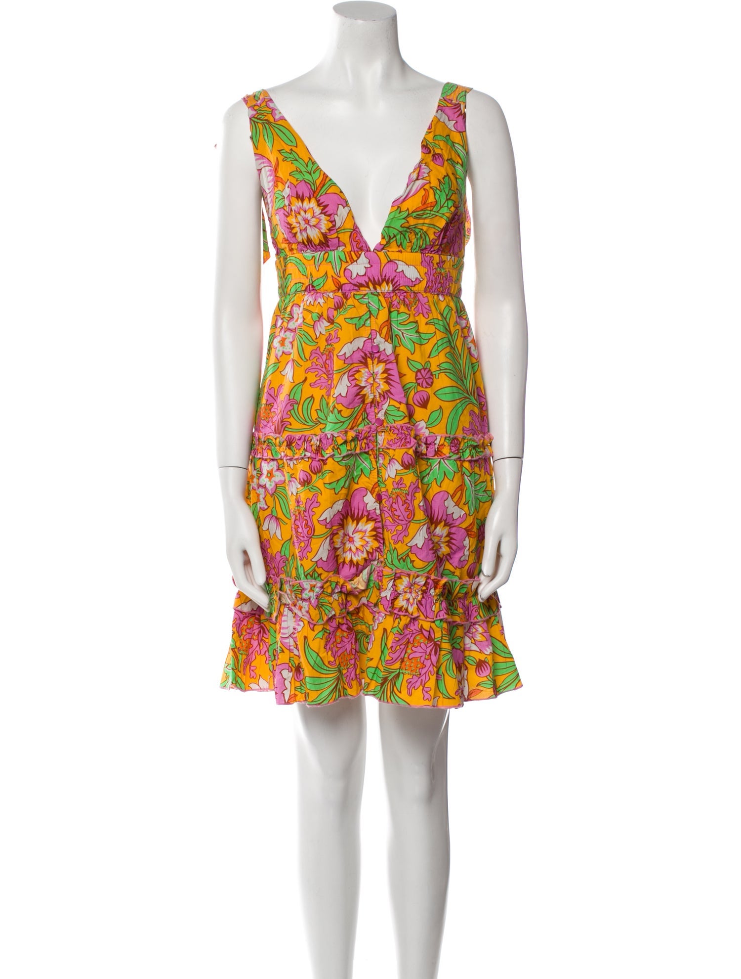 Love the Label Floral Print Mini Dress w/ Tags