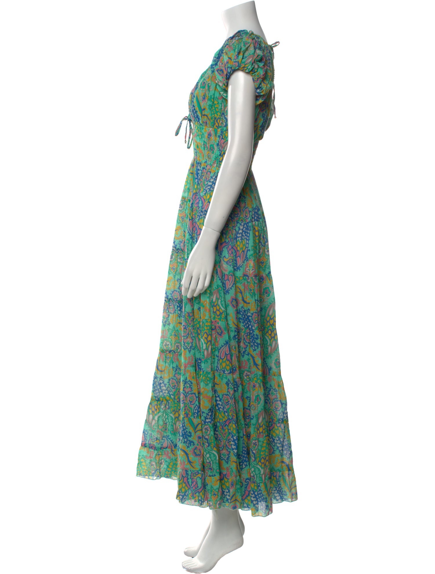 Love the Label Floral Print Long Dress