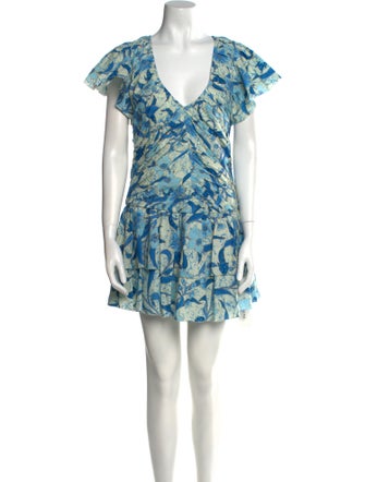 Love the Label Printed Mini Dress