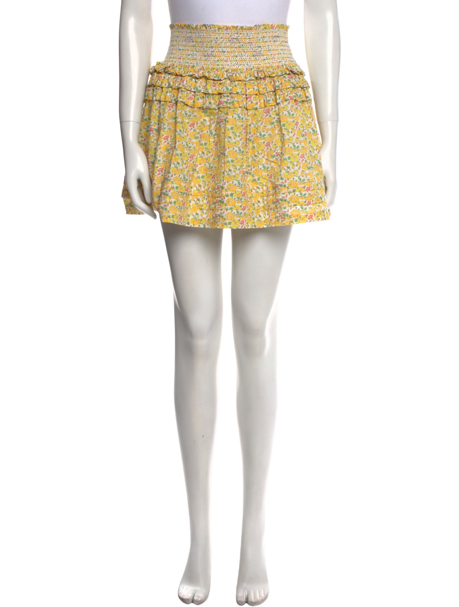 Love the Label Printed Mini Skirt