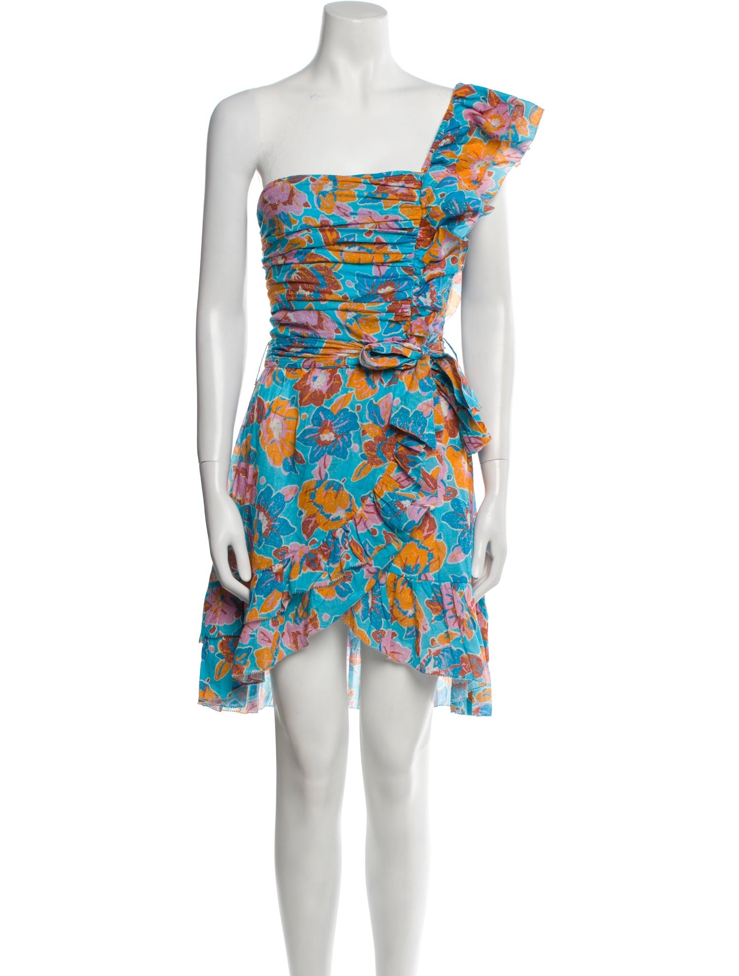 Love the Label Printed Knee-Length Dress