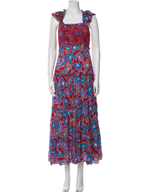 Love the Label Floral Print Long Dress
