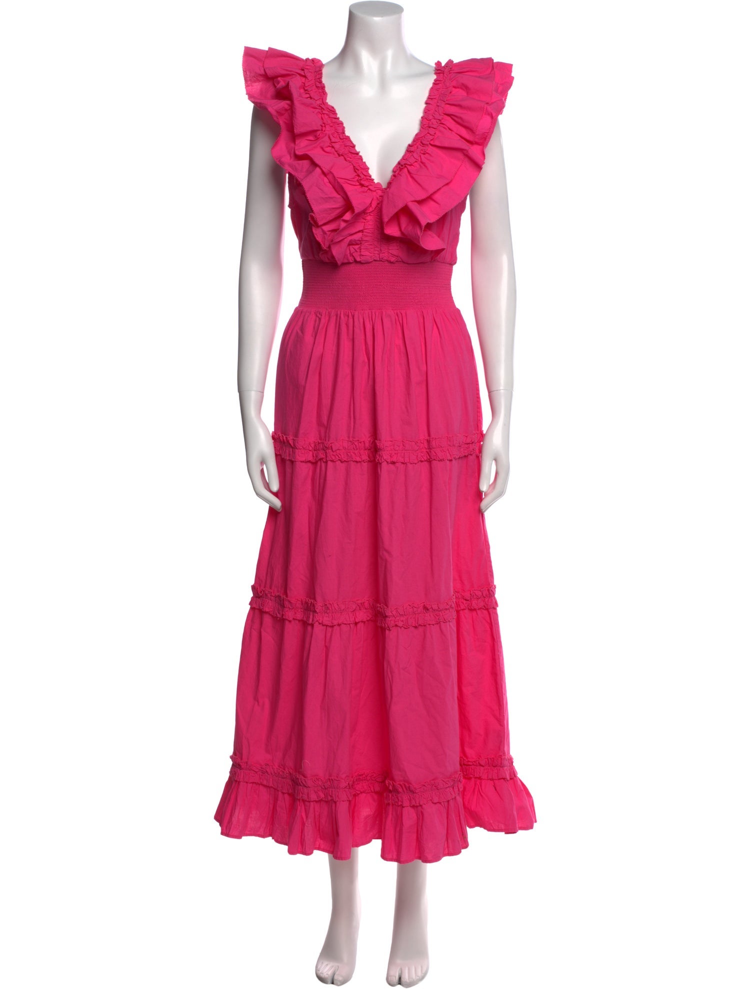 Love the Label V-Neck Long Dress