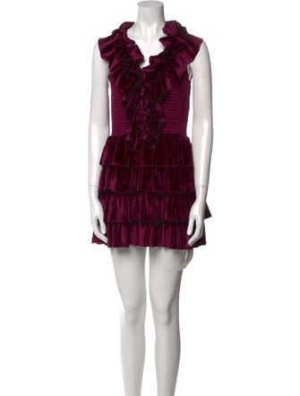 Love the Label V-Neck Mini Dress