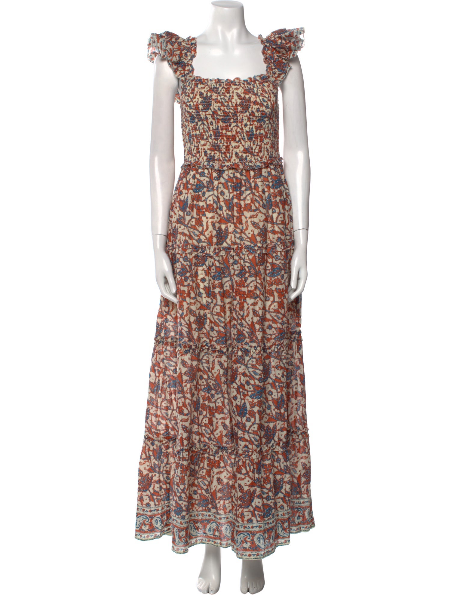 Love the Label Printed Long Dress
