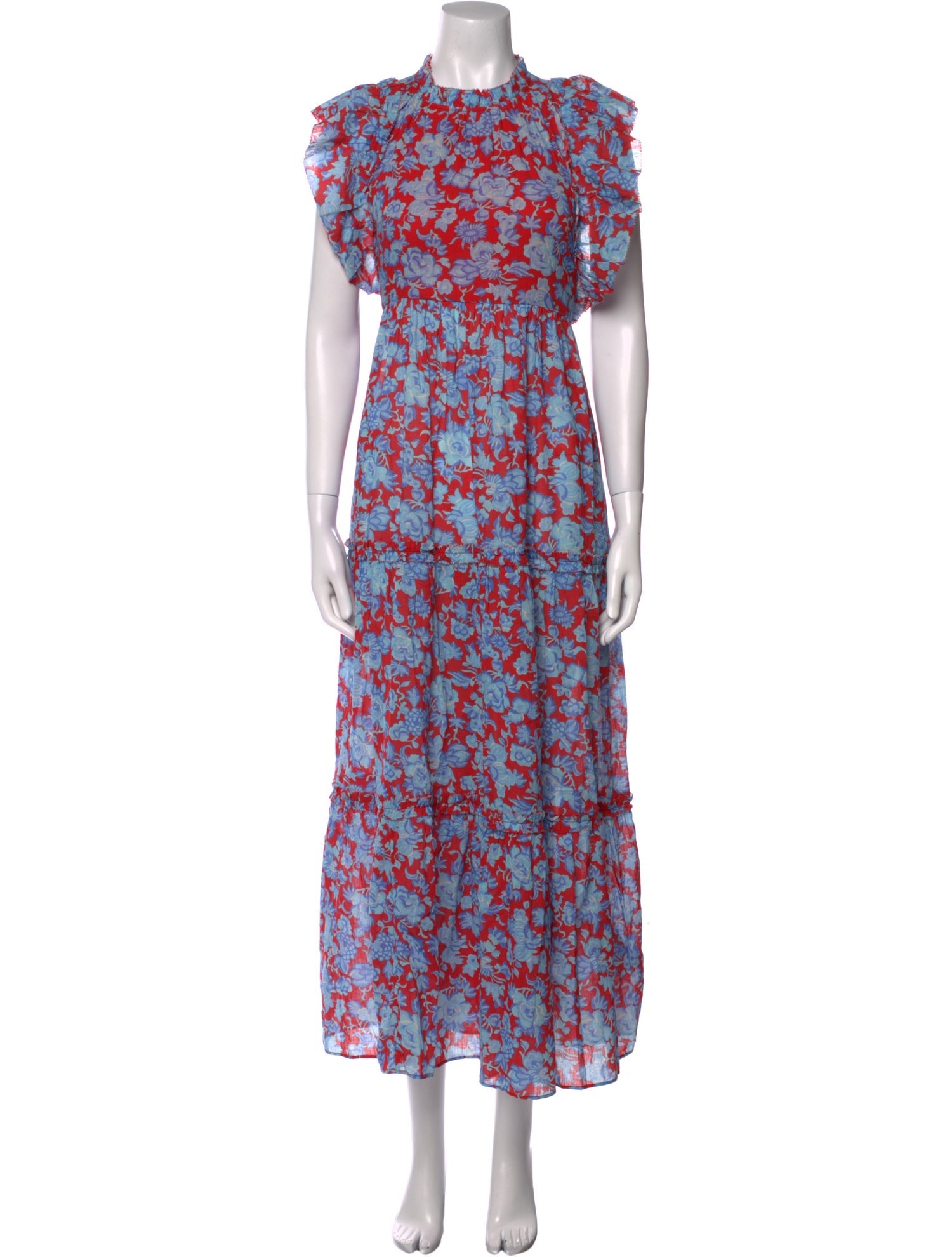 Love the Label Floral Print Long Dress w/ Tags