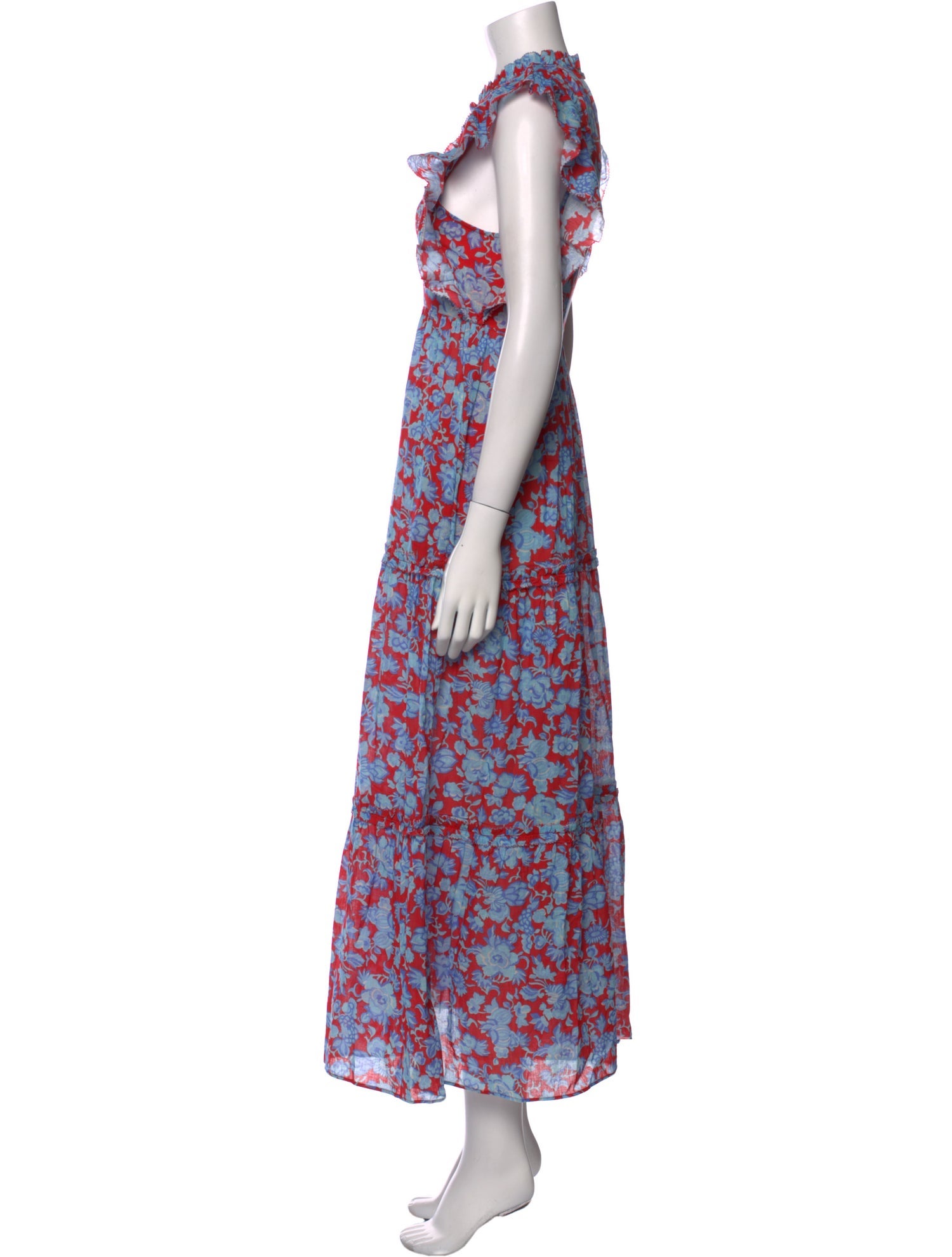 Love the Label Floral Print Long Dress w/ Tags