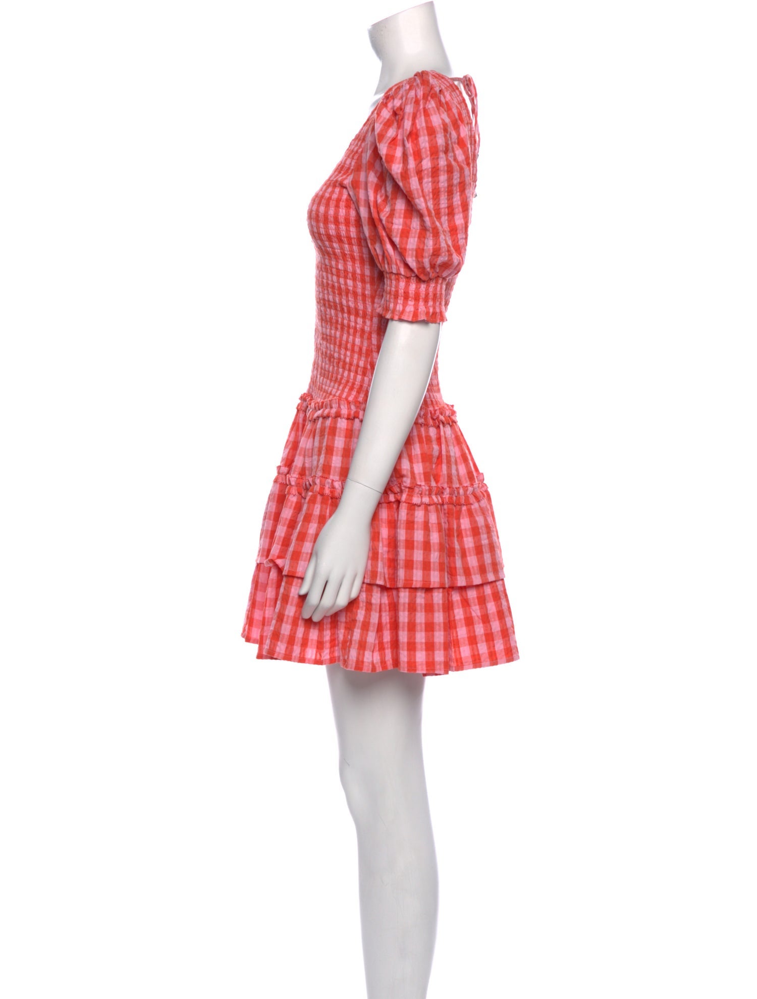 Love the Label Plaid Print Mini Dress w/ Tags