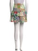 Love the Label Floral Print Mini Skirt