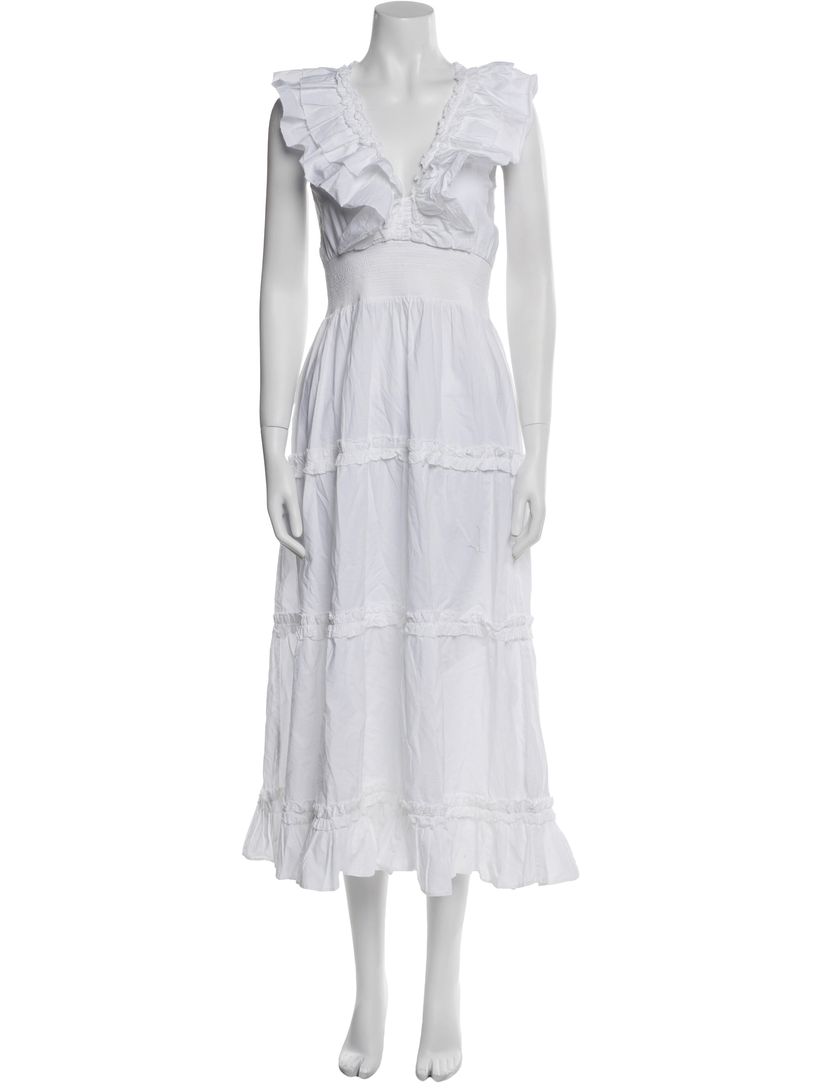 Love the Label V-Neck Long Dress