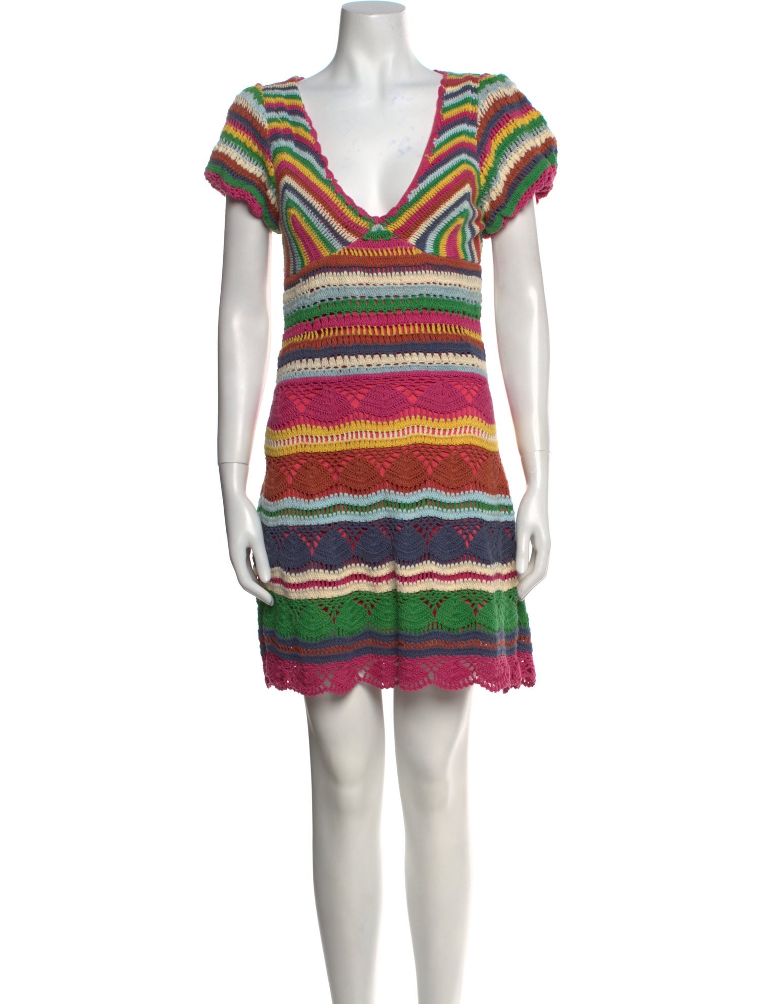 Love the Label Striped Knee-Length Dress