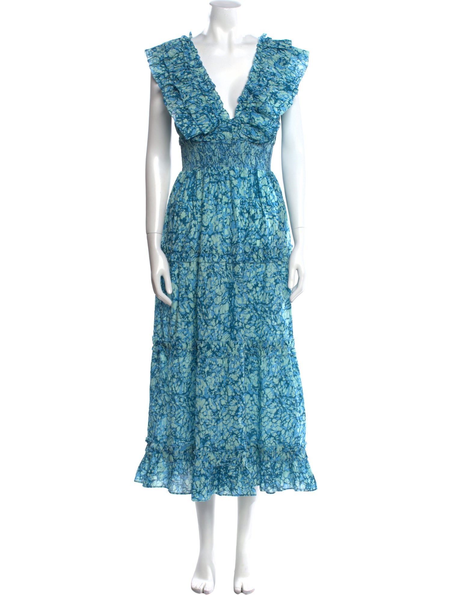 Love the Label Floral Print Long Dress