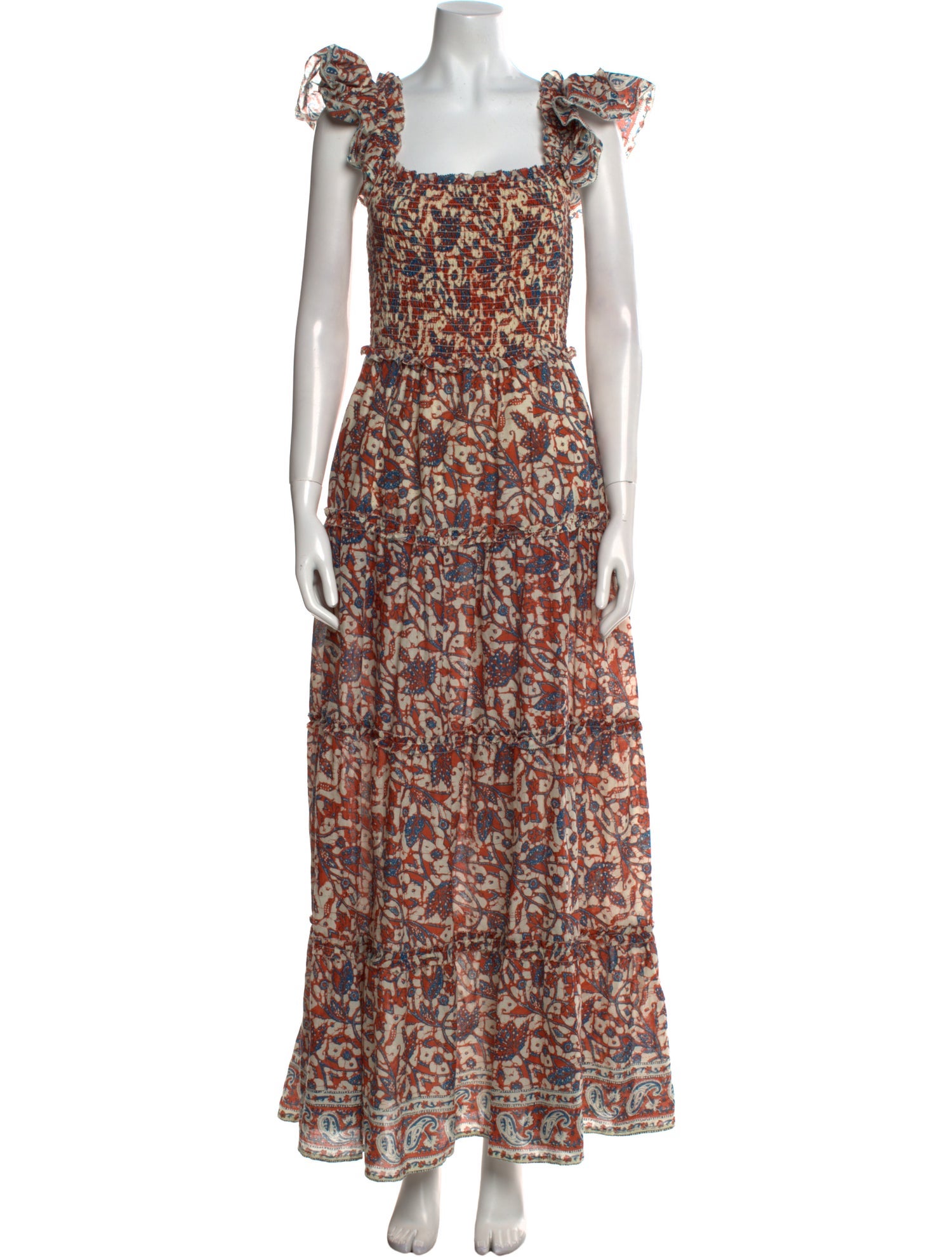 Love the Label Floral Print Long Dress