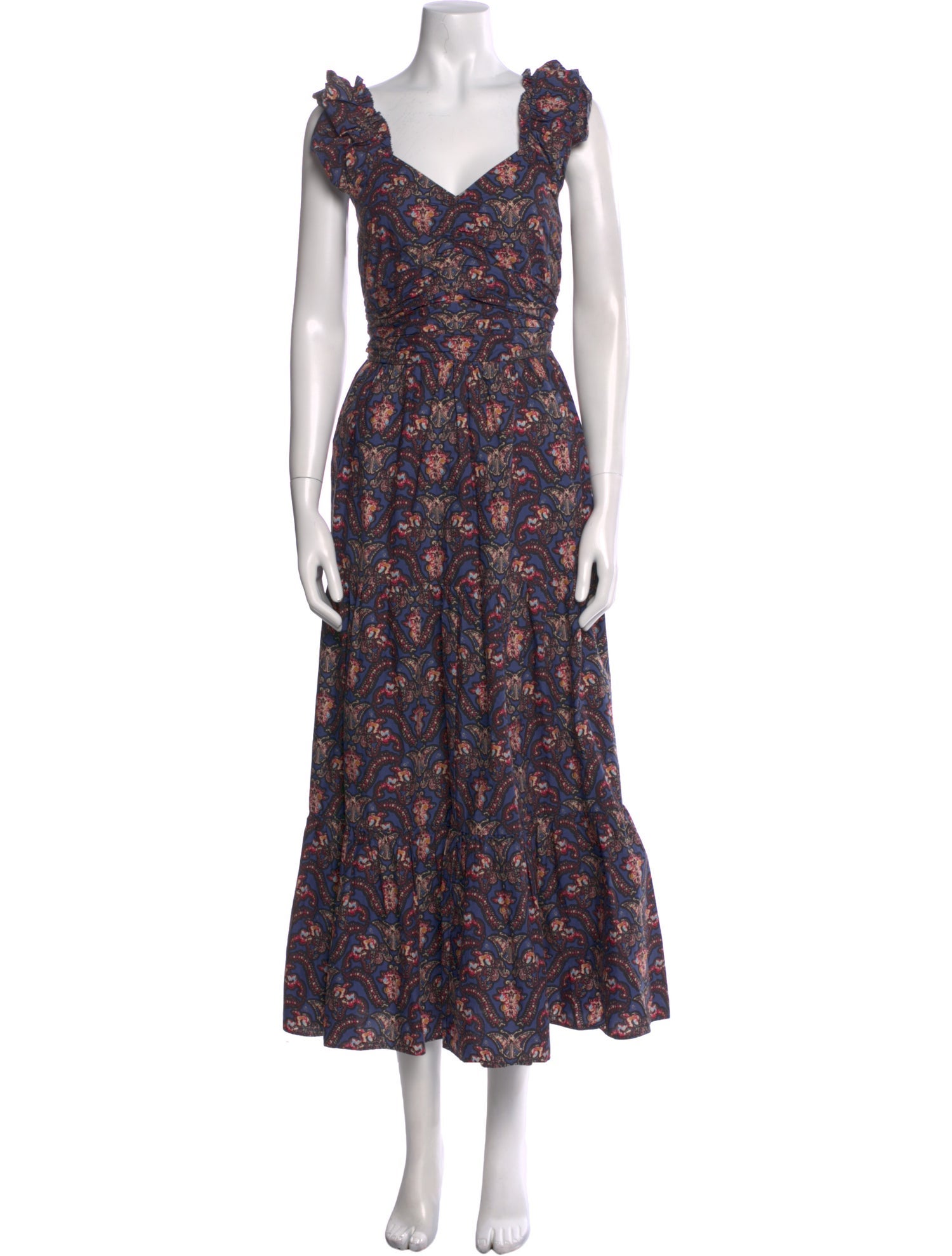Love the Label Floral Print Long Dress