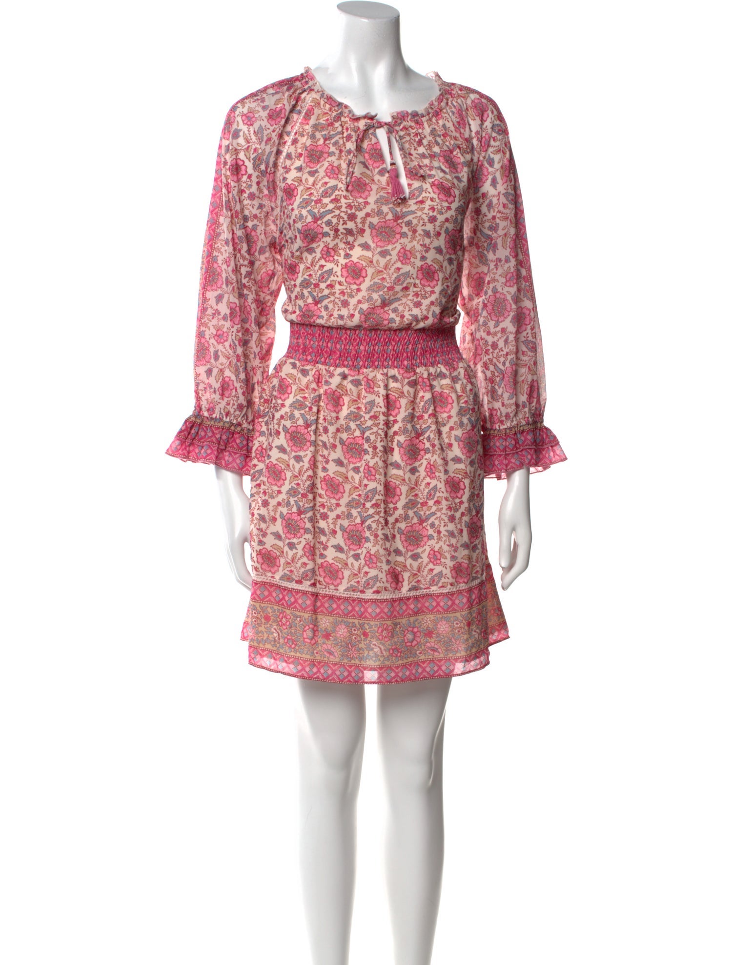 Love the Label Floral Print Mini Dress