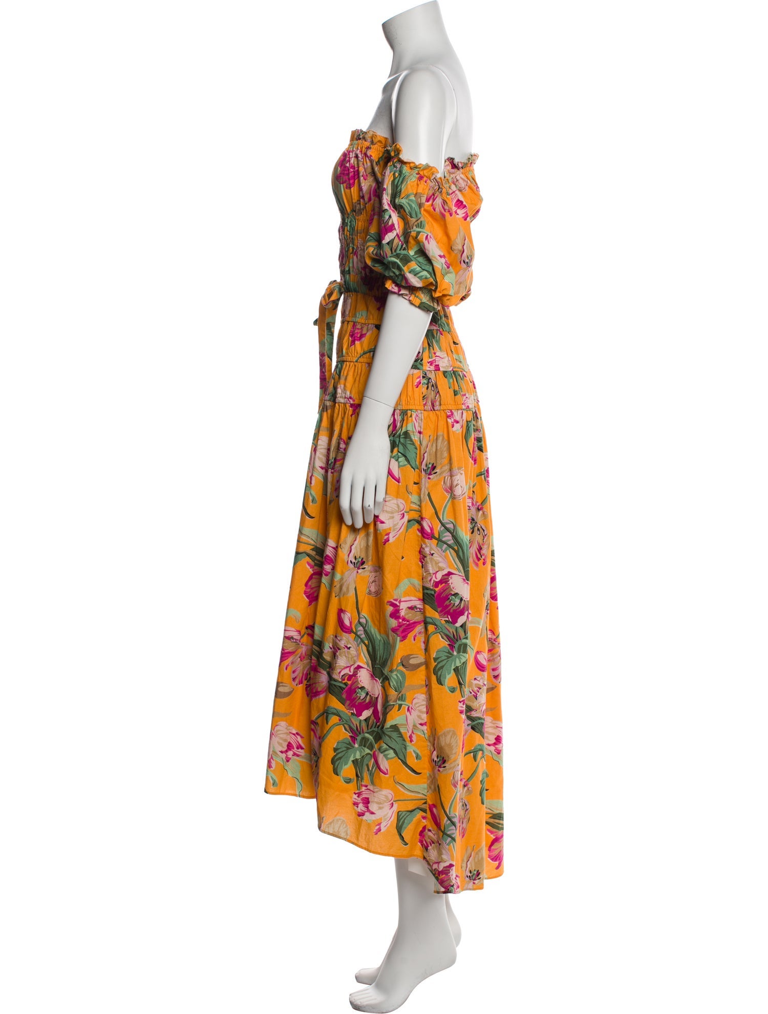 Love the Label Floral Print Long Dress