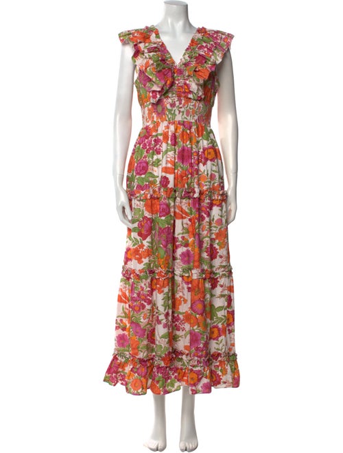 Love the Label Floral Print Long Dress