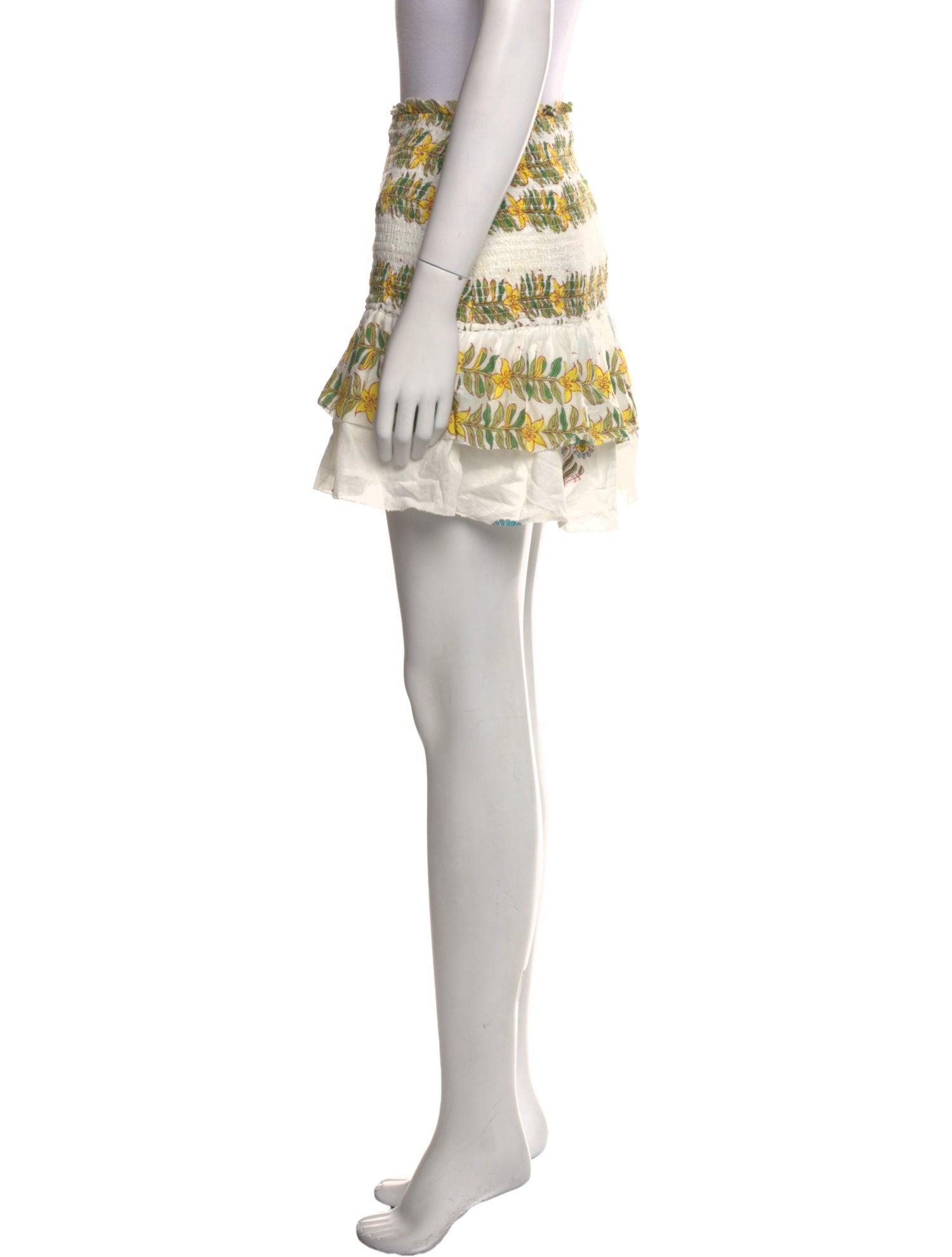 Love the Label Printed Mini Skirt