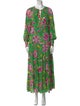 Love the Label Floral Print Long Dress