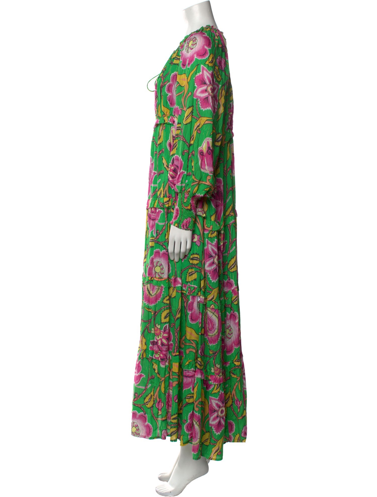 Love the Label Floral Print Long Dress