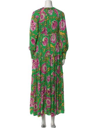Love the Label Floral Print Long Dress