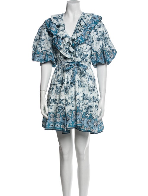 Love the Label Floral Print Mini Dress