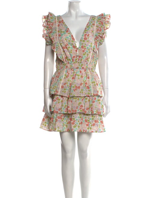 Love the Label Floral Print Mini Dress