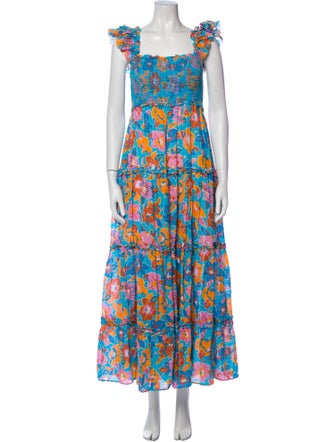 Love the Label Floral Print Long Dress