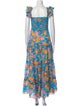 Love the Label Floral Print Long Dress