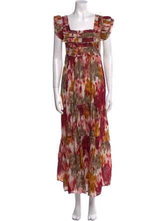 Love the Label Printed Long Dress