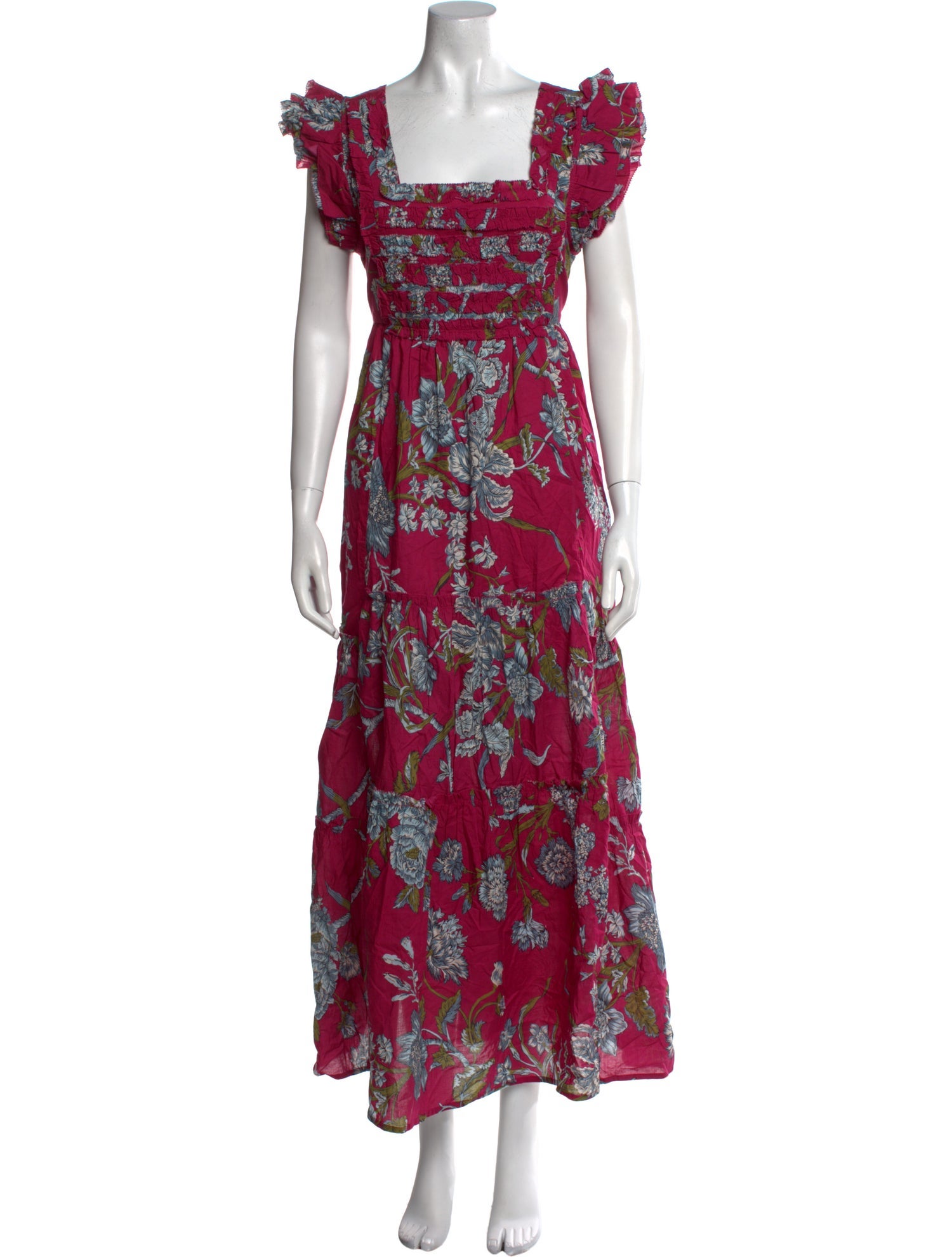 Love the Label Floral Print Long Dress
