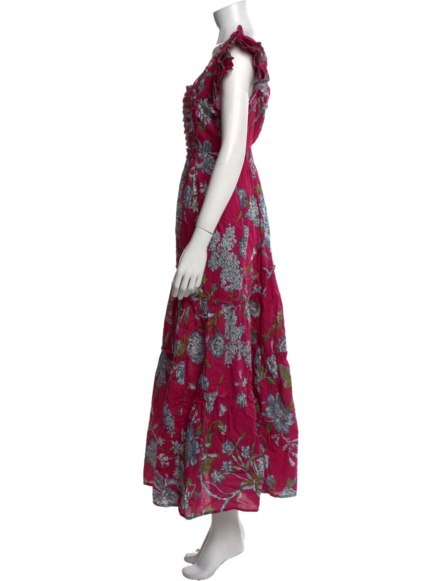 Love the Label Floral Print Long Dress