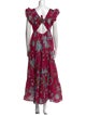 Love the Label Floral Print Long Dress