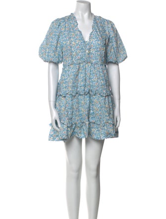 Love the Label Floral Print Mini Dress