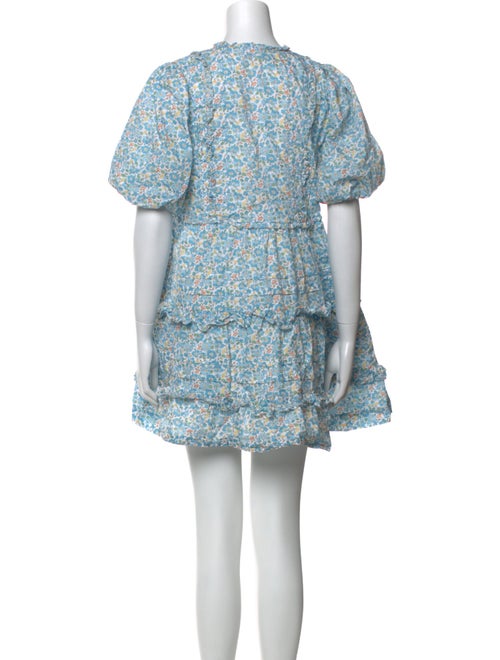 Love the Label Floral Print Mini Dress