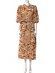 Love the Label Animal Print Long Dress