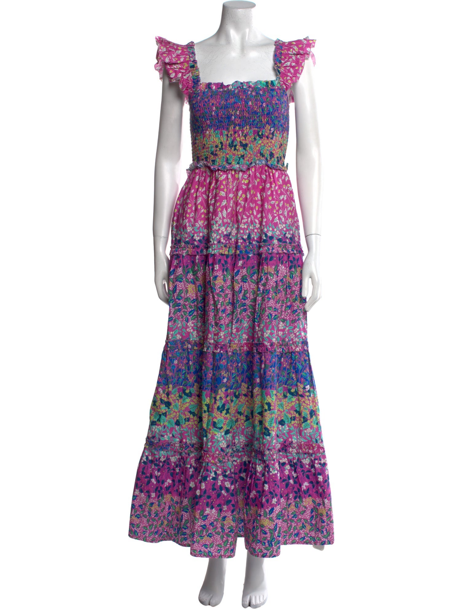 Love the Label Floral Print Long Dress