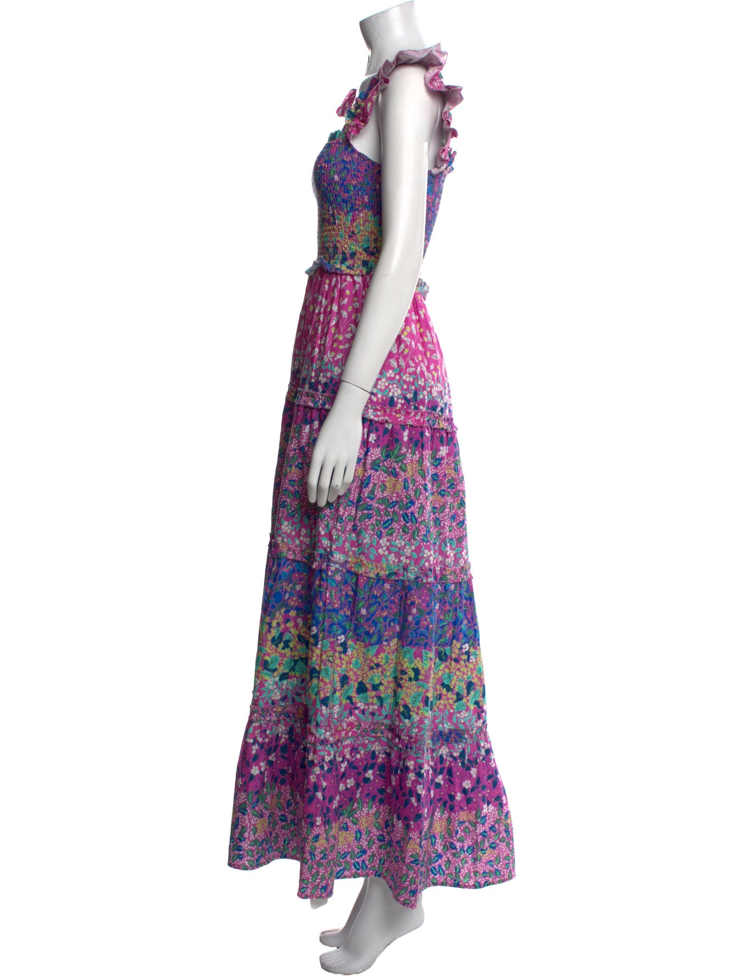 Love the Label Floral Print Long Dress