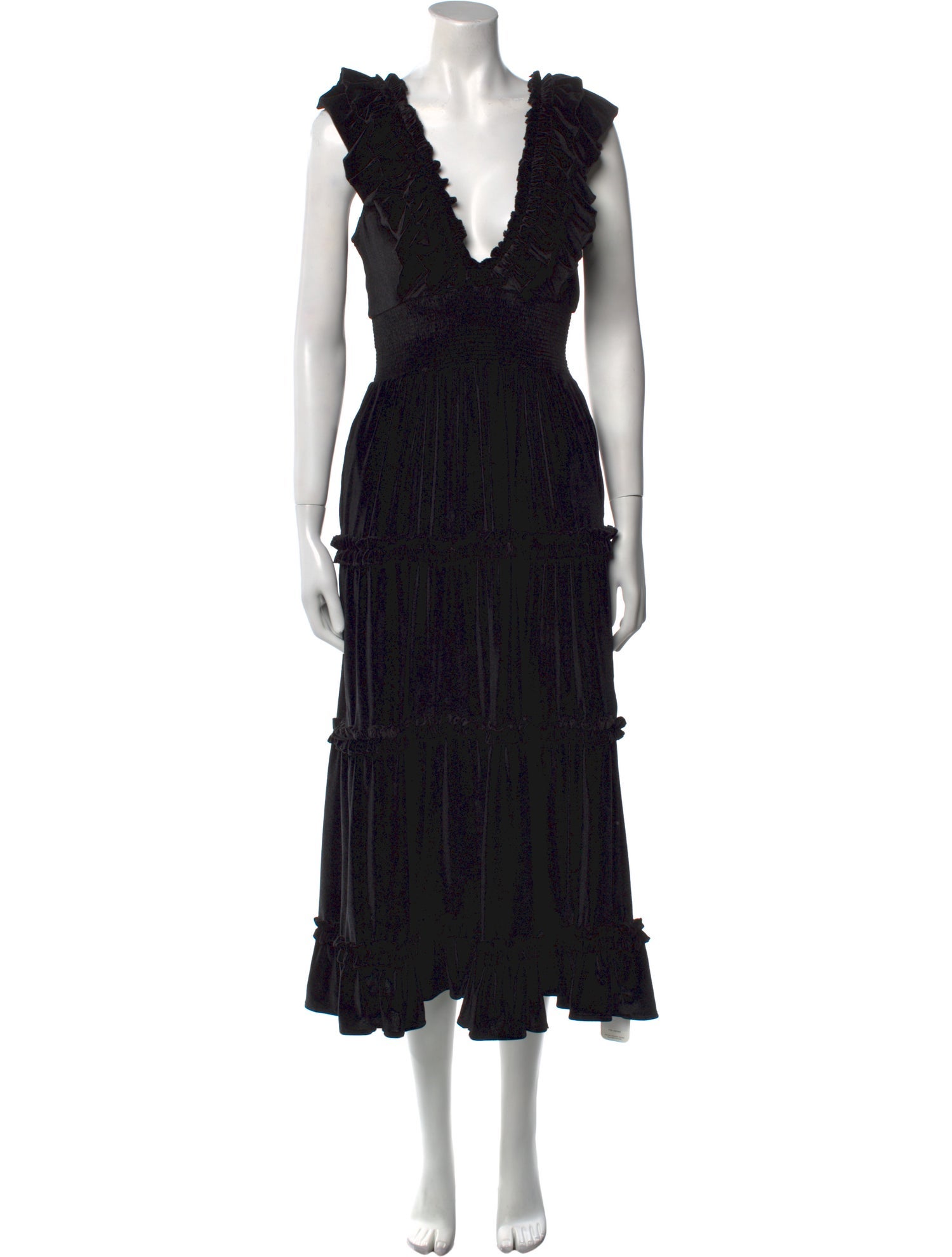 Love the Label V-Neck Long Dress