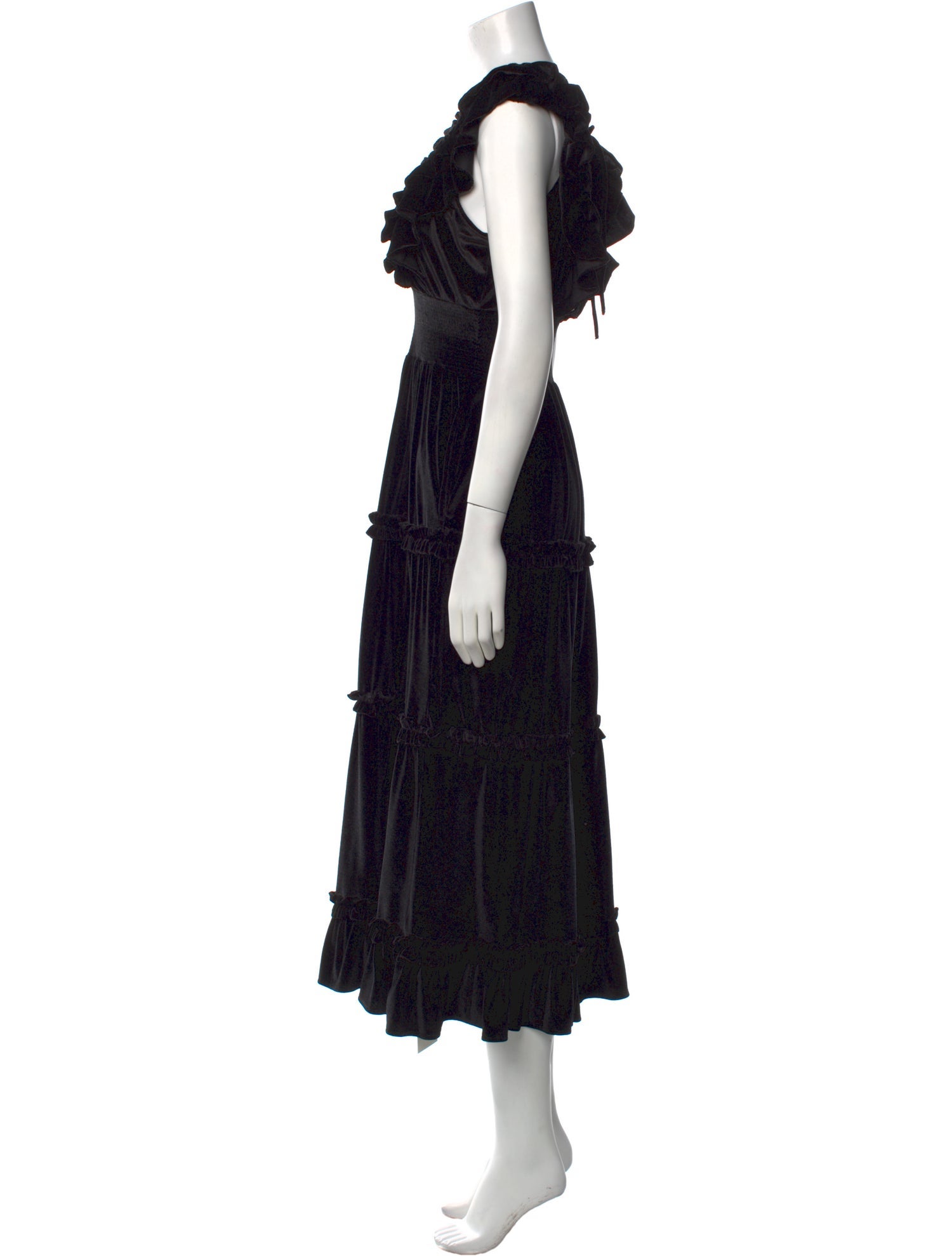 Love the Label V-Neck Long Dress