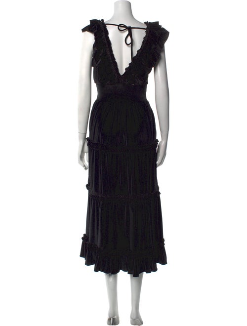 Love the Label V-Neck Long Dress