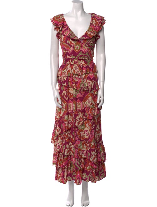 Love the Label Printed Long Dress