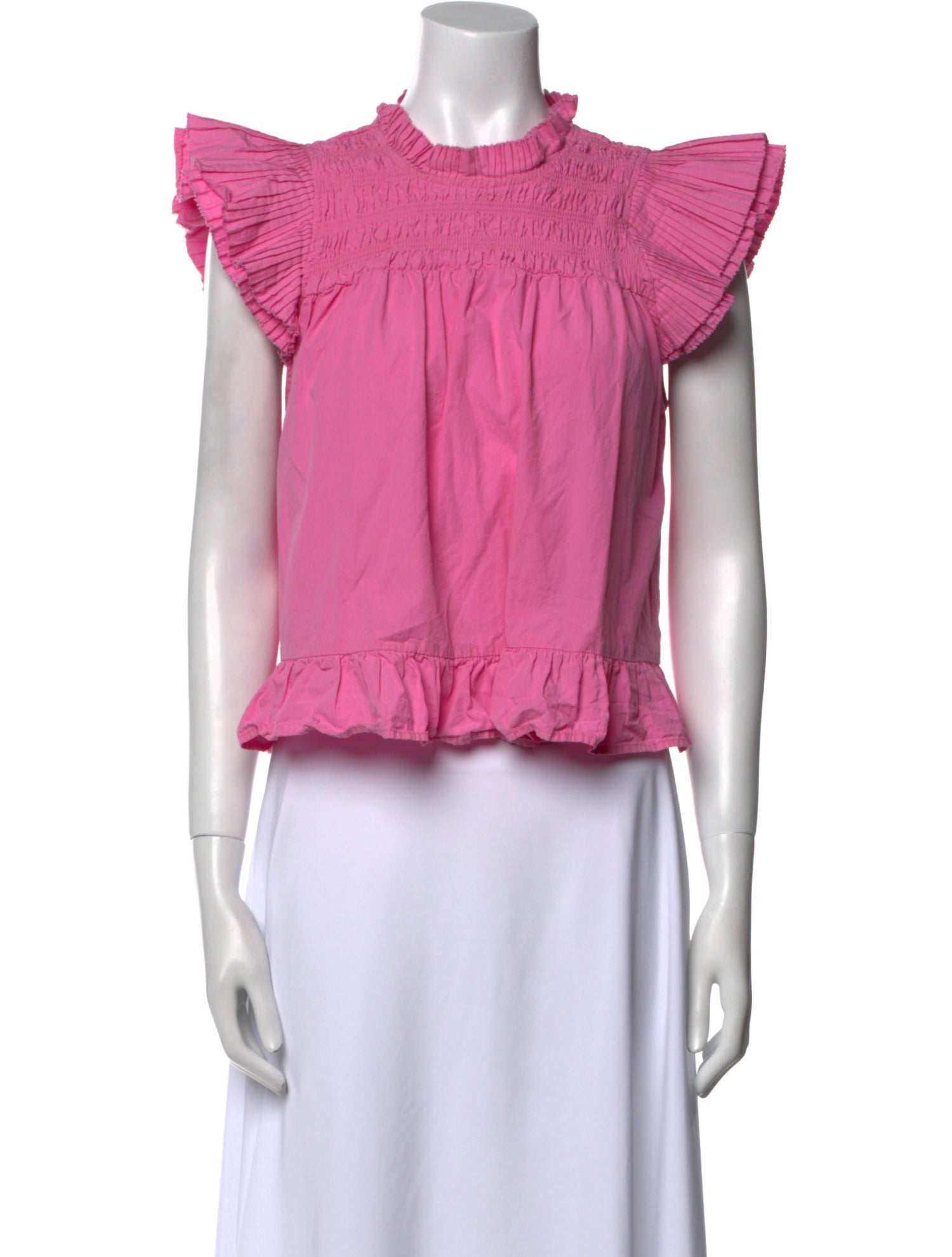 Love the Label Mock Neck Short Sleeve Crop Top